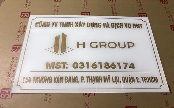 Bảng Tên,Bảng Hiệu Mica